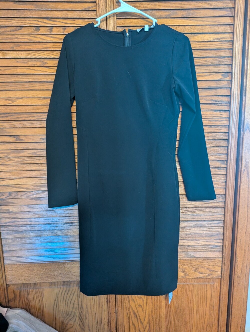 Of/ Mercer NWT Woman's Little Black Dress Long Sleeve Size 2